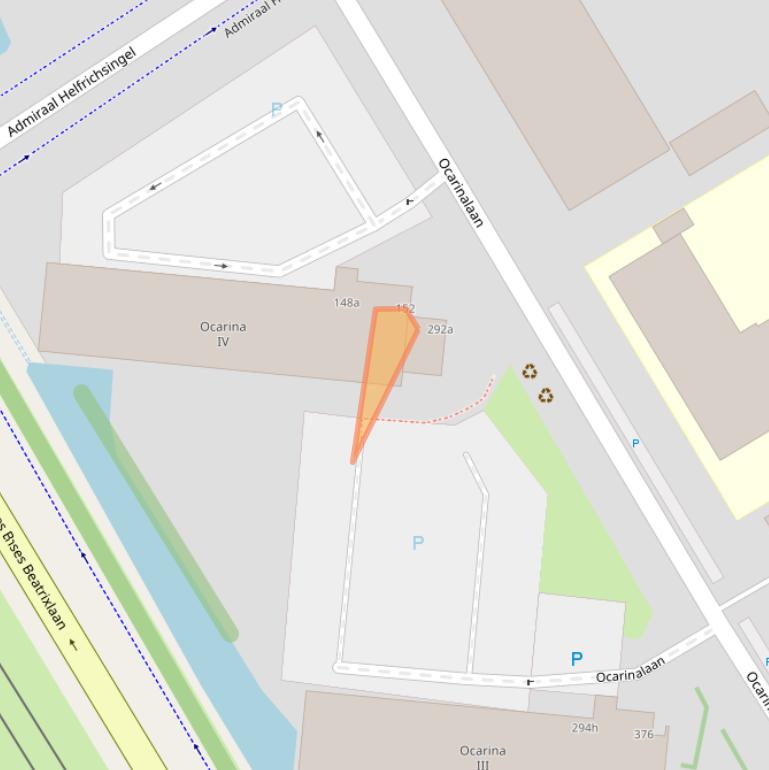 Kaart van postcodegebied 2287RH.