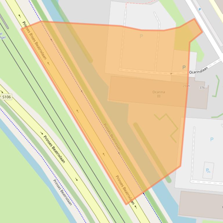 Kaart van postcodegebied 2287RK.