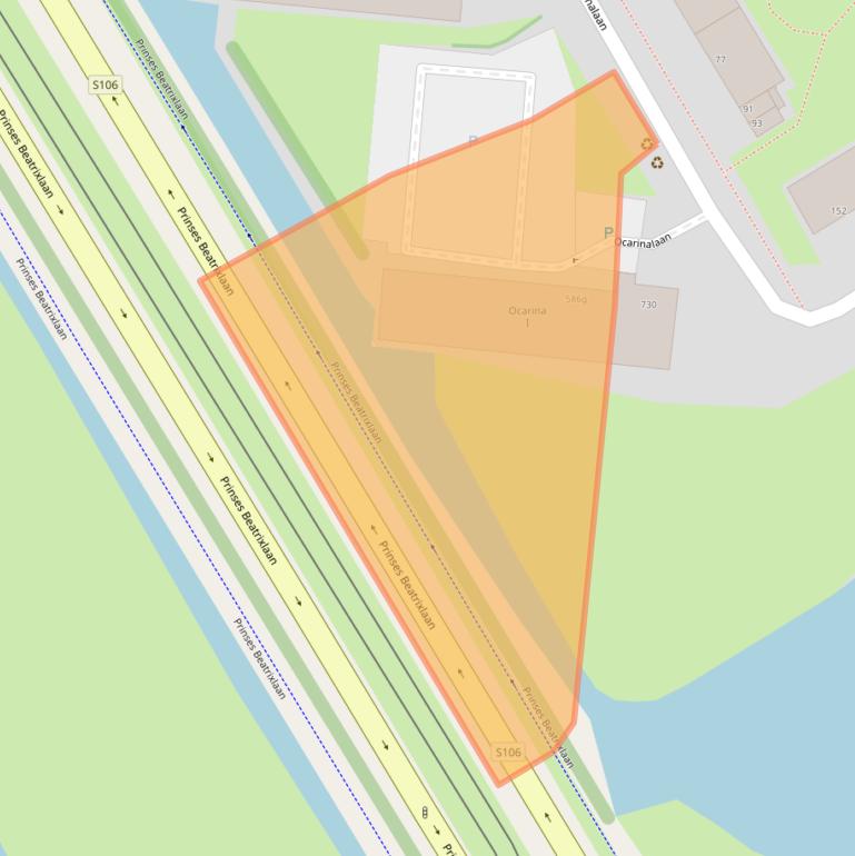 Kaart van postcodegebied 2287SK.