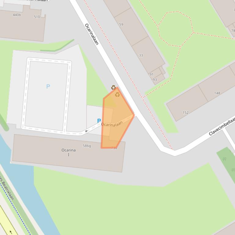 Kaart van postcodegebied 2287SN.