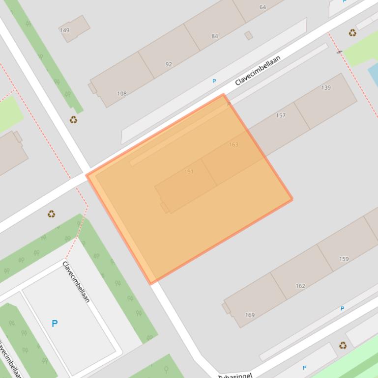 Kaart van postcodegebied 2287VG.