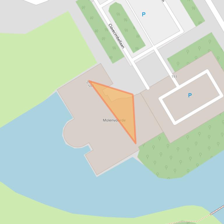 Kaart van postcodegebied 2287VN.