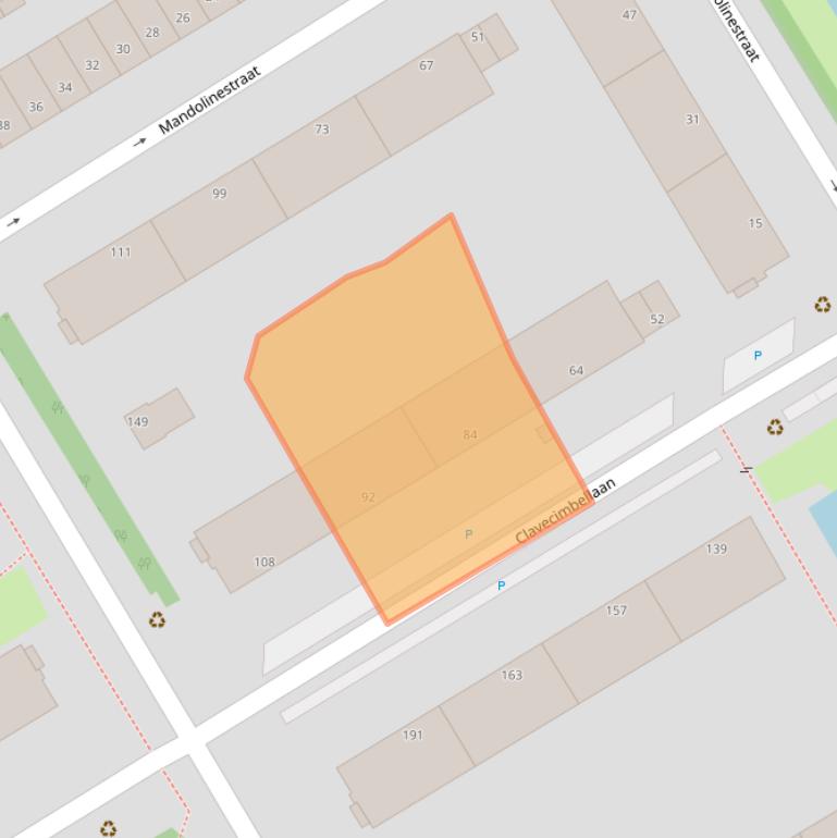 Kaart van postcodegebied 2287VX.