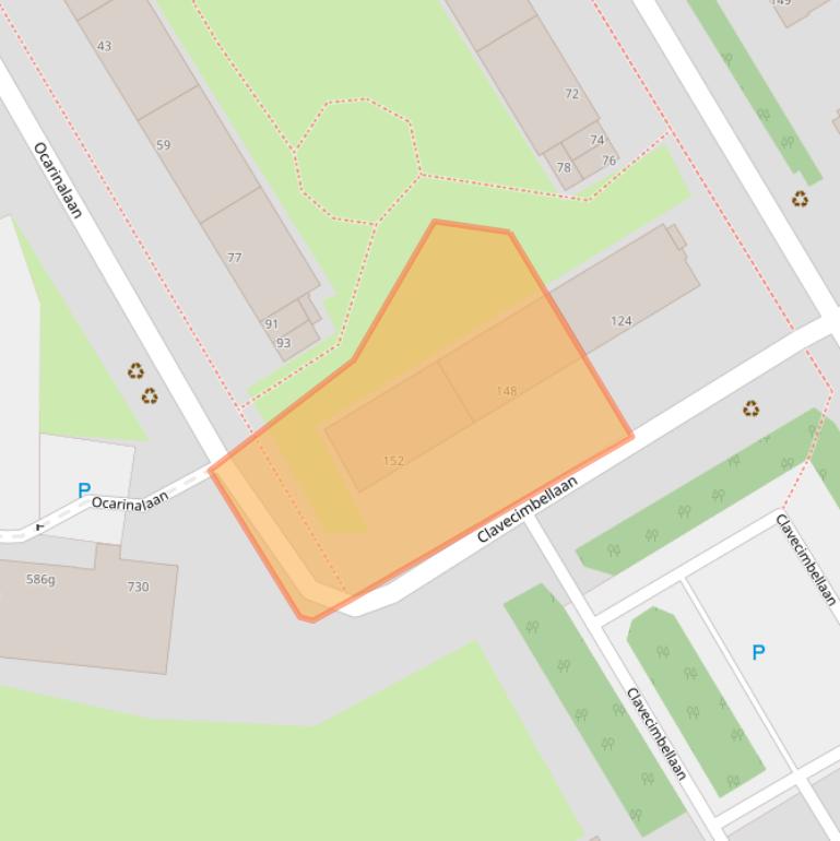 Kaart van postcodegebied 2287XA.