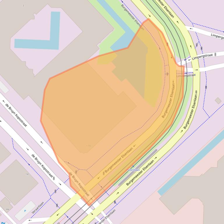 Kaart van postcodegebied 2288BH.