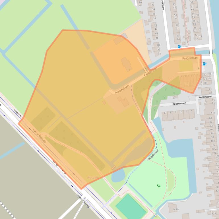 Kaart van postcodegebied 2288CD.