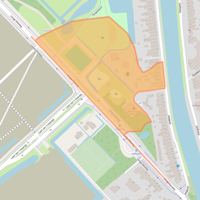 Kaart van postcodegebied 2288CN.