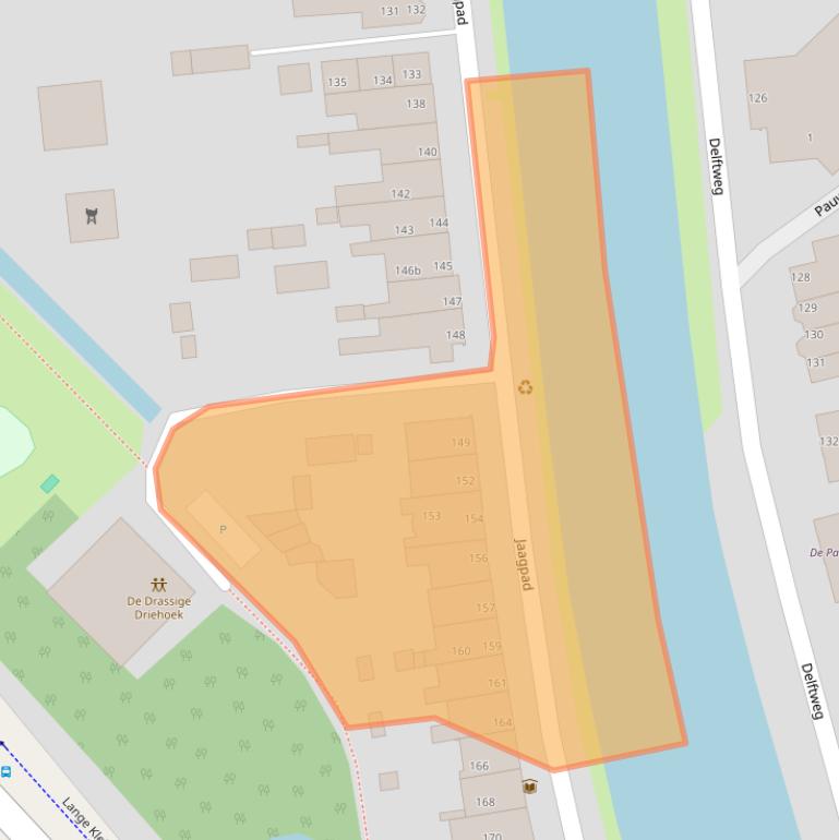 Kaart van postcodegebied 2288CP.