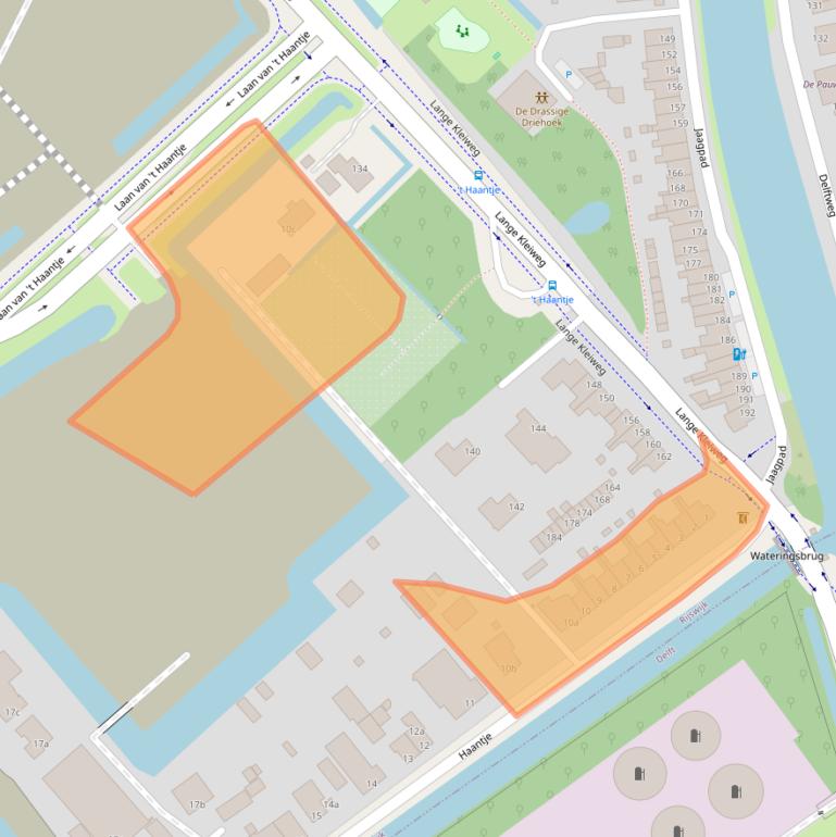 Kaart van postcodegebied 2288CT.