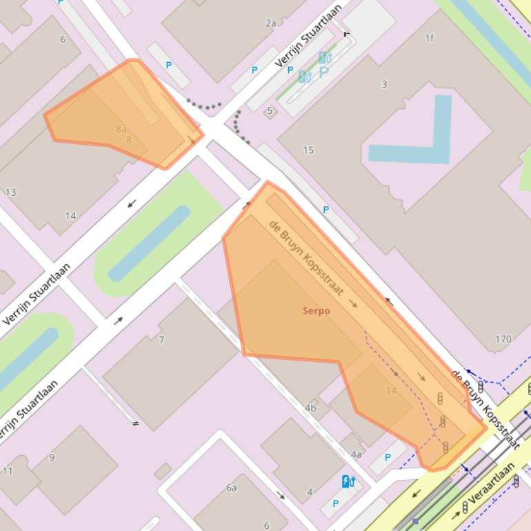 Kaart van postcodegebied 2288ED.