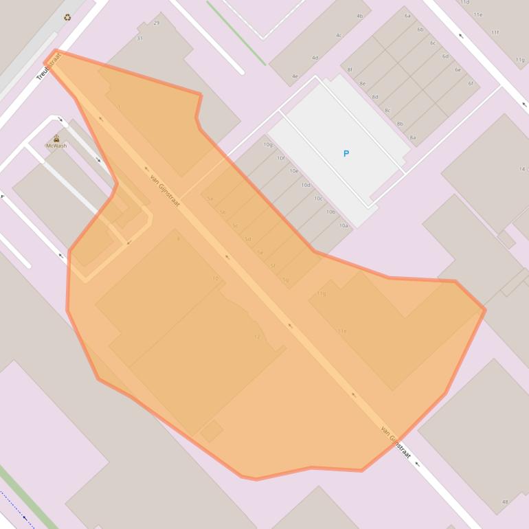 Kaart van postcodegebied 2288GA.