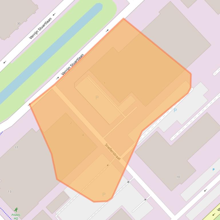 Kaart van postcodegebied 2288GL.