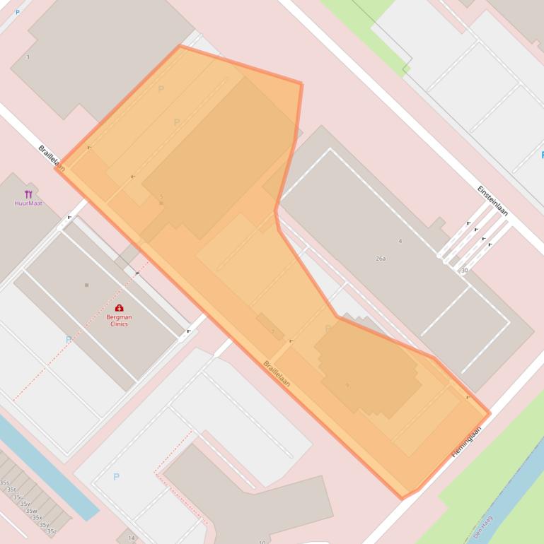 Kaart van postcodegebied 2289CL.