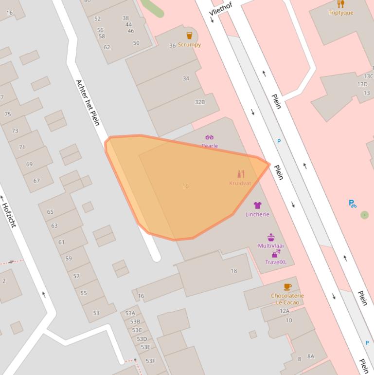 Kaart van postcodegebied 2291CV.