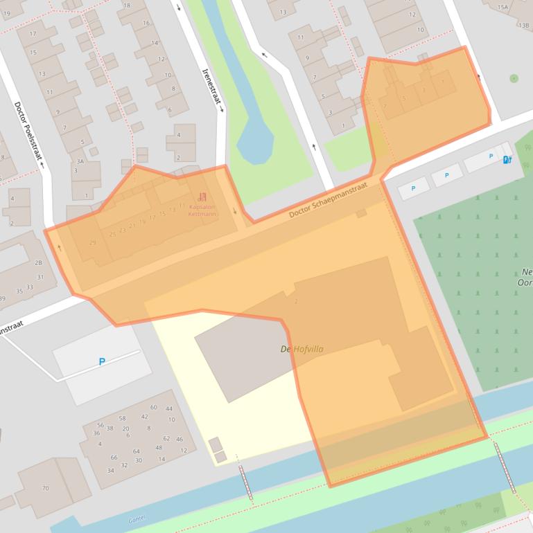Kaart van postcodegebied 2291SX.