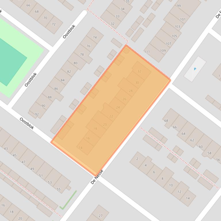 Kaart van postcodegebied 2291XP.