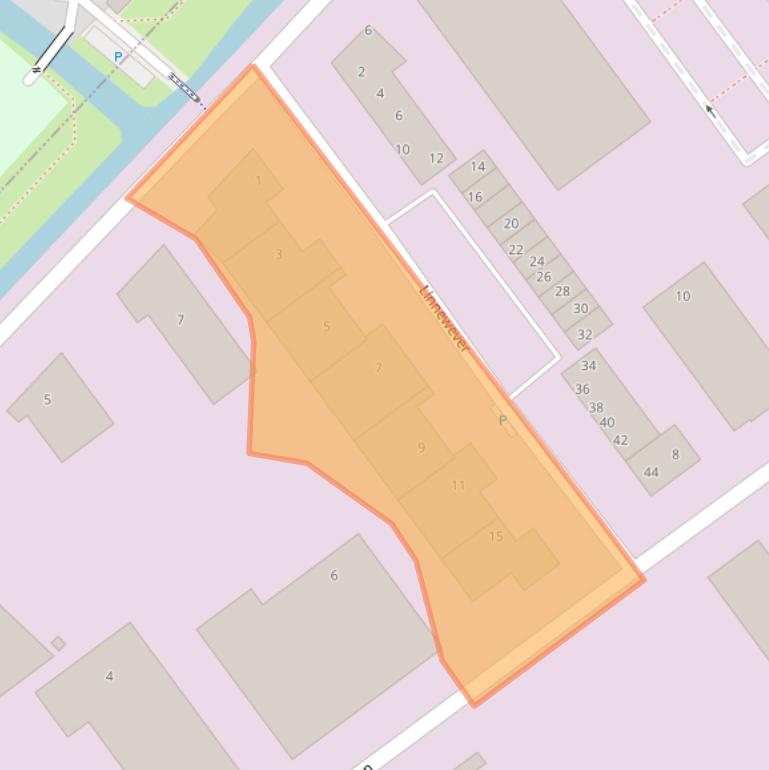 Kaart van postcodegebied 2292JG.