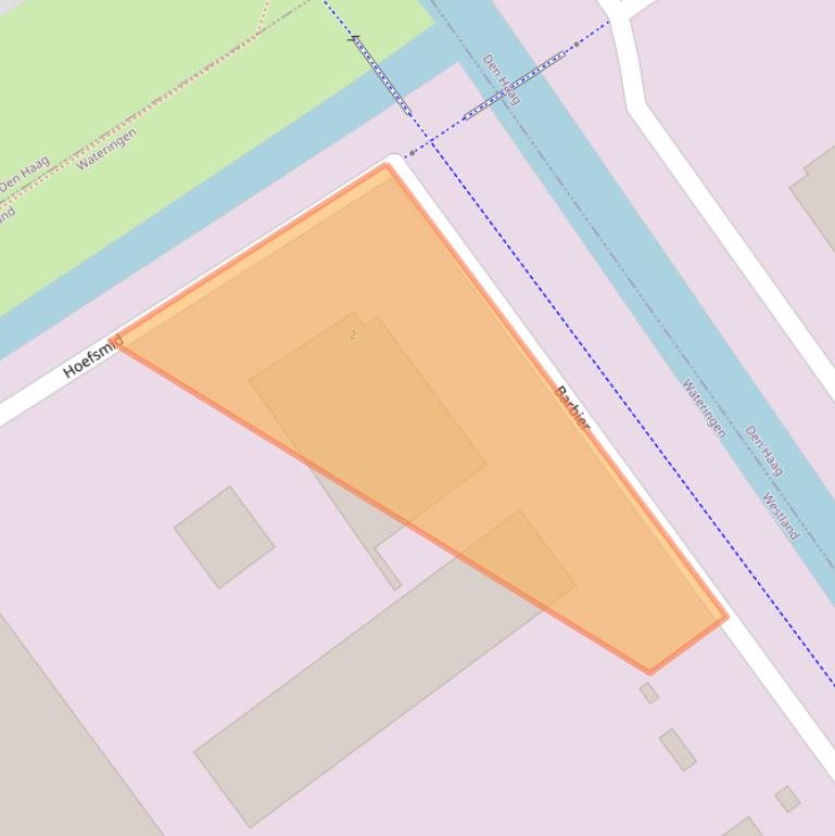 Kaart van postcodegebied 2292JP.