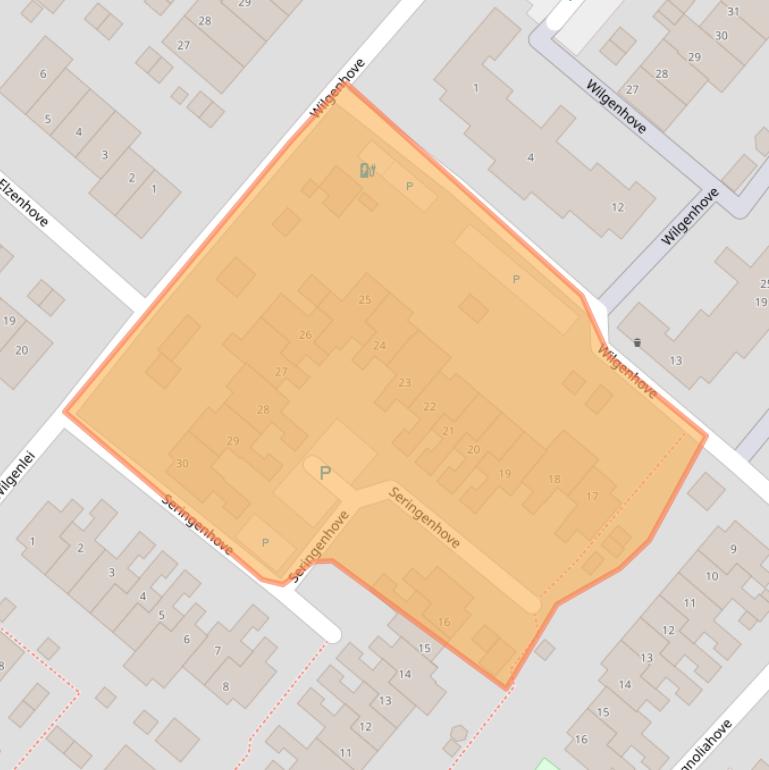 Kaart van postcodegebied 2295RD.