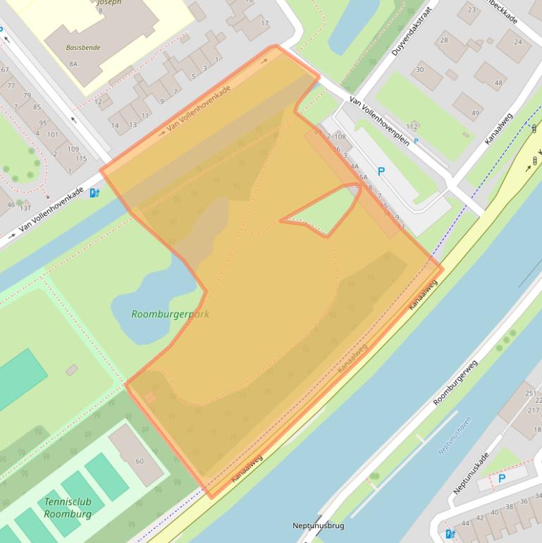 Kaart van postcodegebied 2313EB.