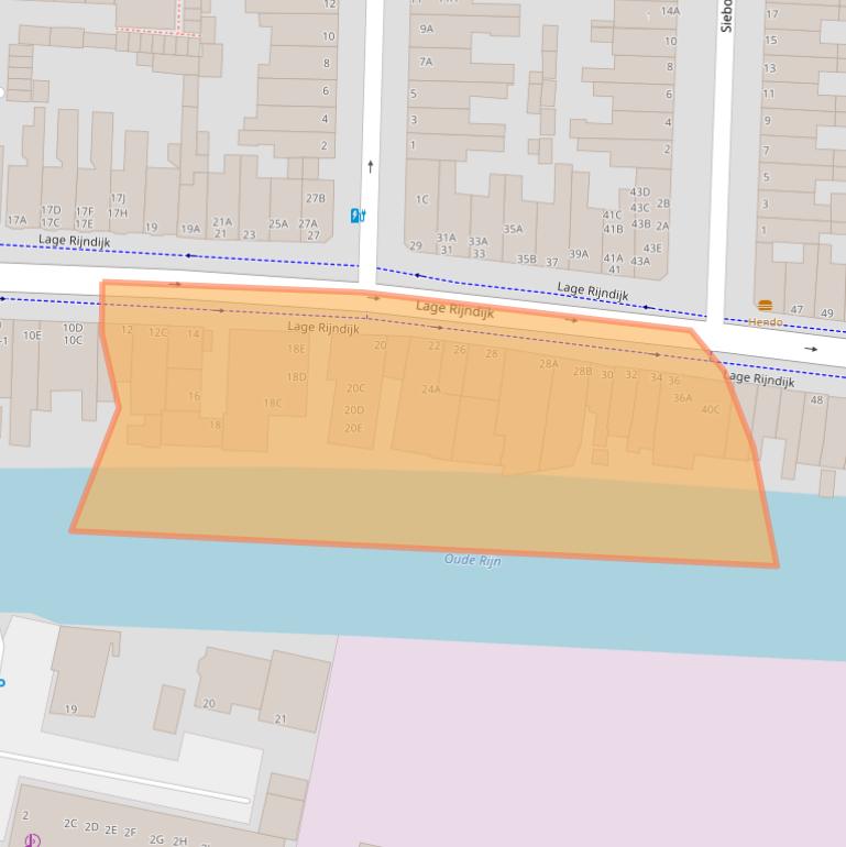 Kaart van postcodegebied 2315JV.