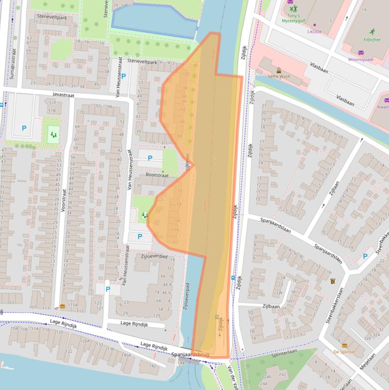 Kaart van postcodegebied 2315ME.