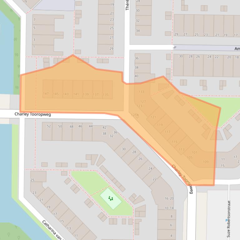 Kaart van postcodegebied 2331KV.