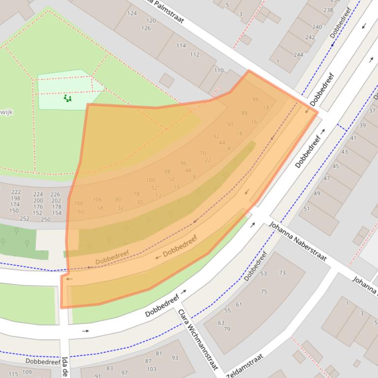 Kaart van postcodegebied 2331MG.