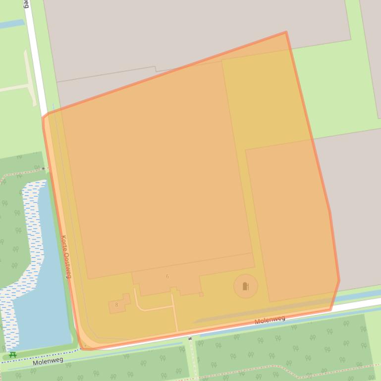 Kaart van postcodegebied 2376BG.