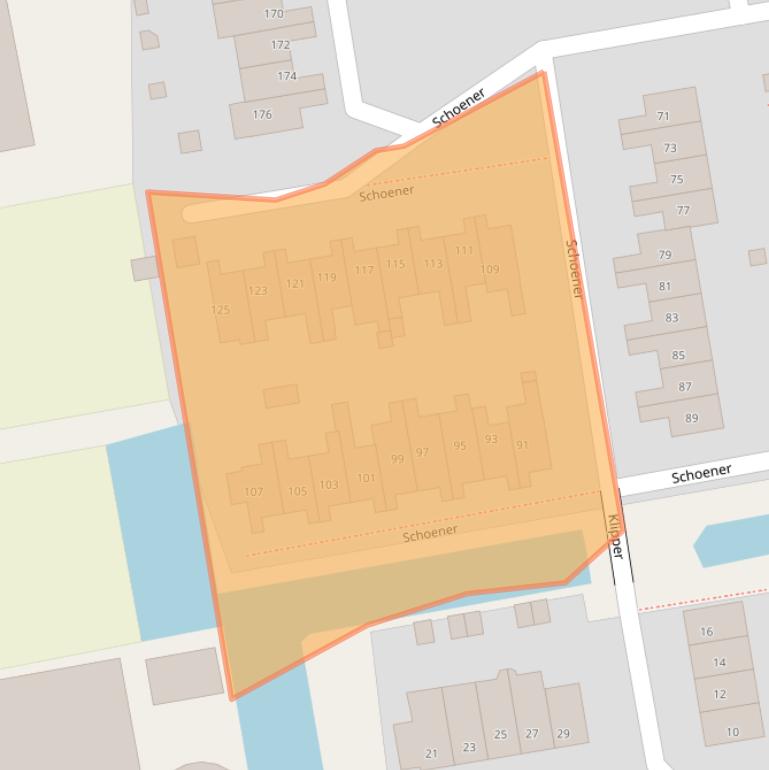 Kaart van postcodegebied 2377DD.