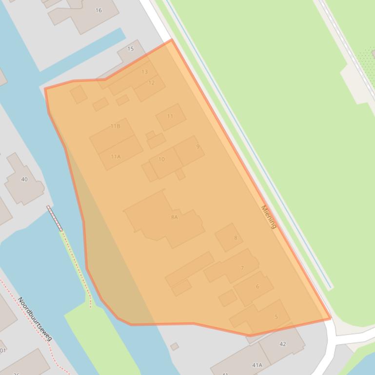 Kaart van postcodegebied 2381GL.