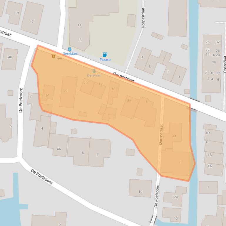 Kaart van postcodegebied 2391BG.