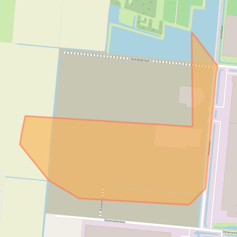 Kaart van postcodegebied 2391PL.