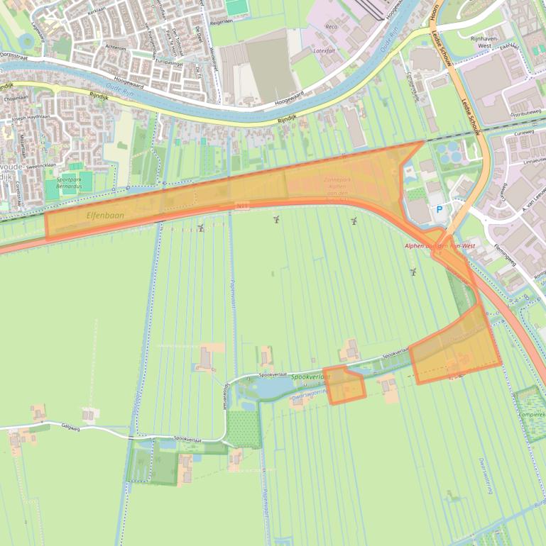 Kaart van postcodegebied 2394CM.