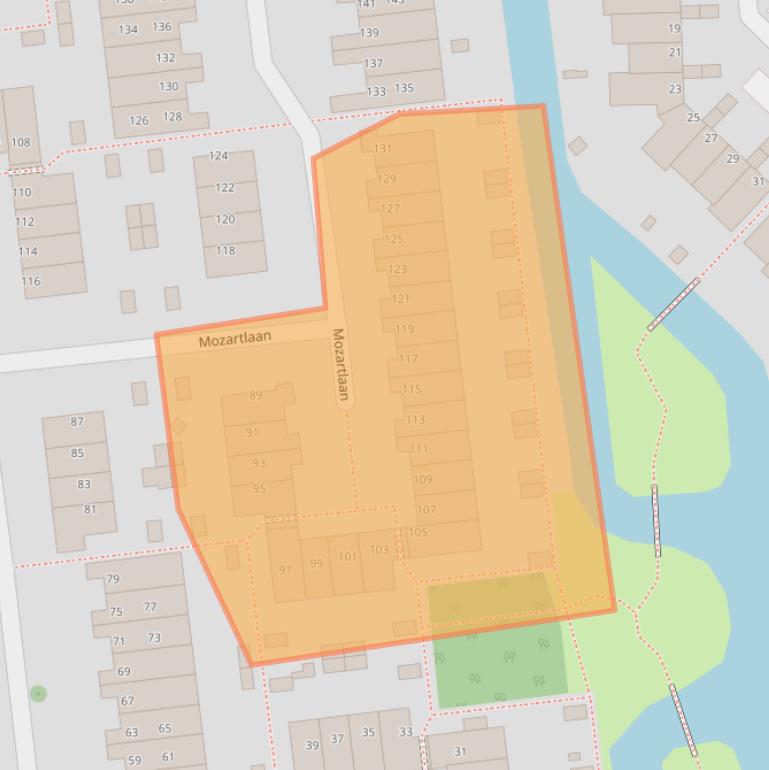 Kaart van postcodegebied 2394GC.