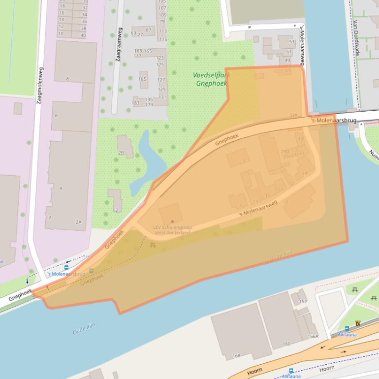 Kaart van postcodegebied 2401LL.