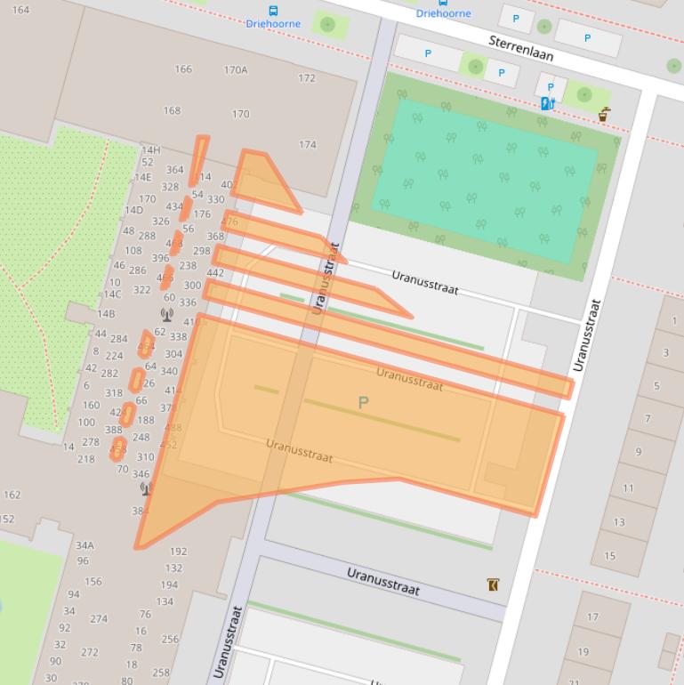 Kaart van postcodegebied 2402AS.