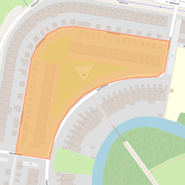 Kaart van postcodegebied 2402MR.