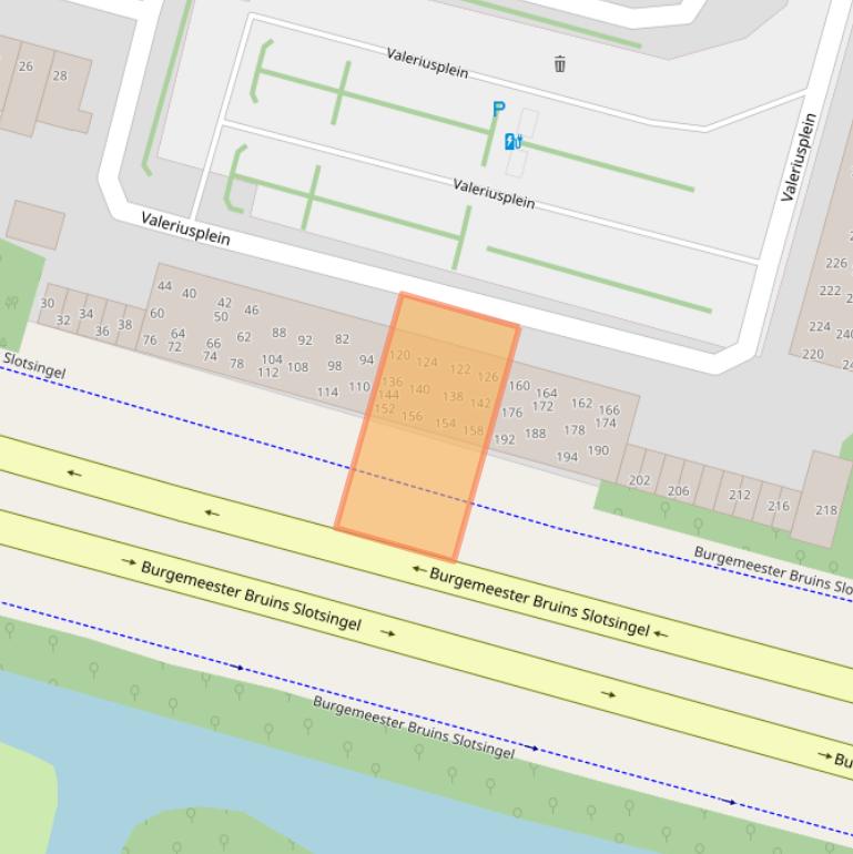 Kaart van postcodegebied 2402TP.