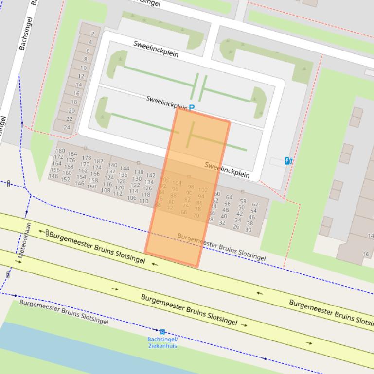 Kaart van postcodegebied 2402VK.