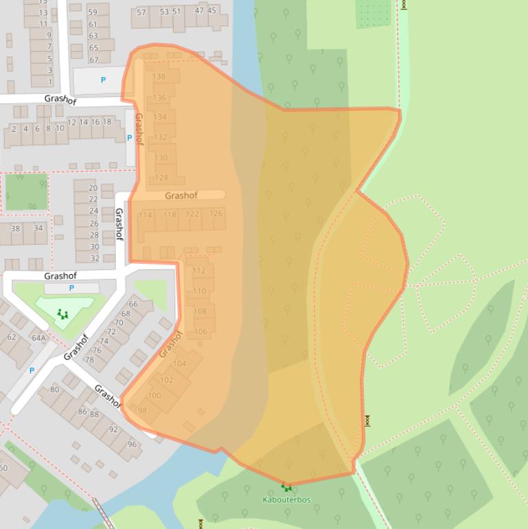 Kaart van postcodegebied 2403VK.