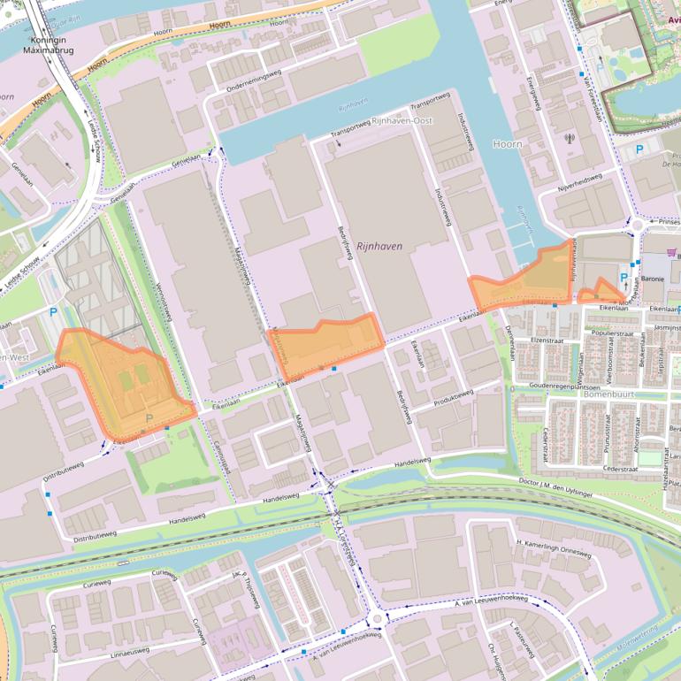 Kaart van postcodegebied 2404BR.