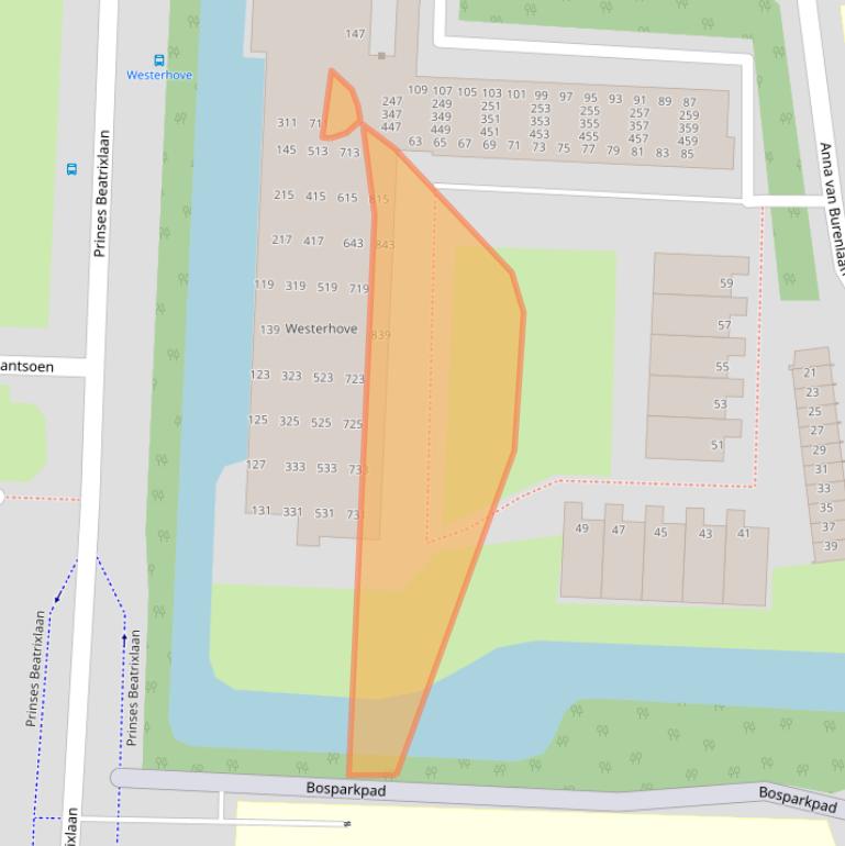 Kaart van postcodegebied 2404GK.
