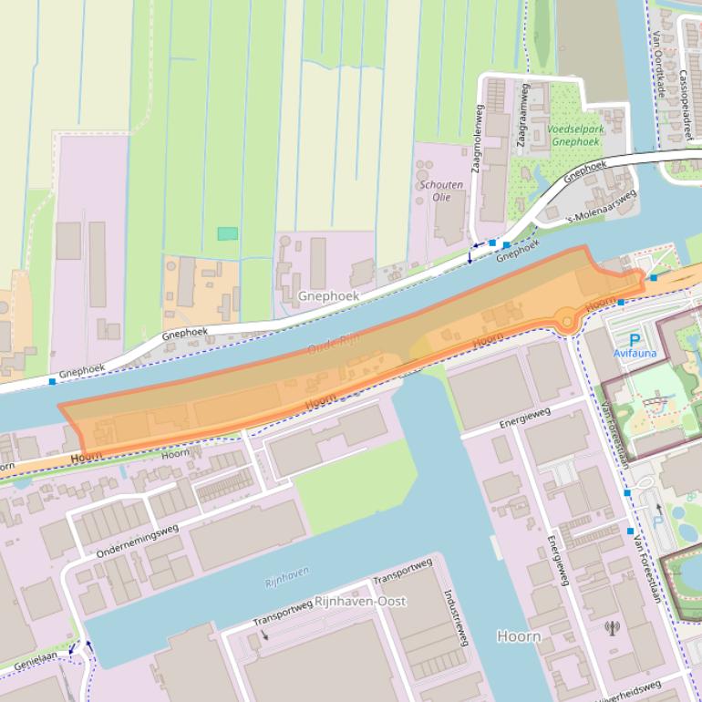 Kaart van postcodegebied 2404HK.