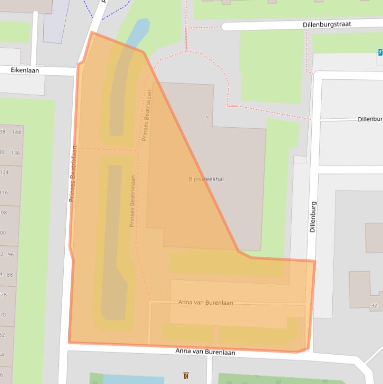 Kaart van postcodegebied 2404HP.