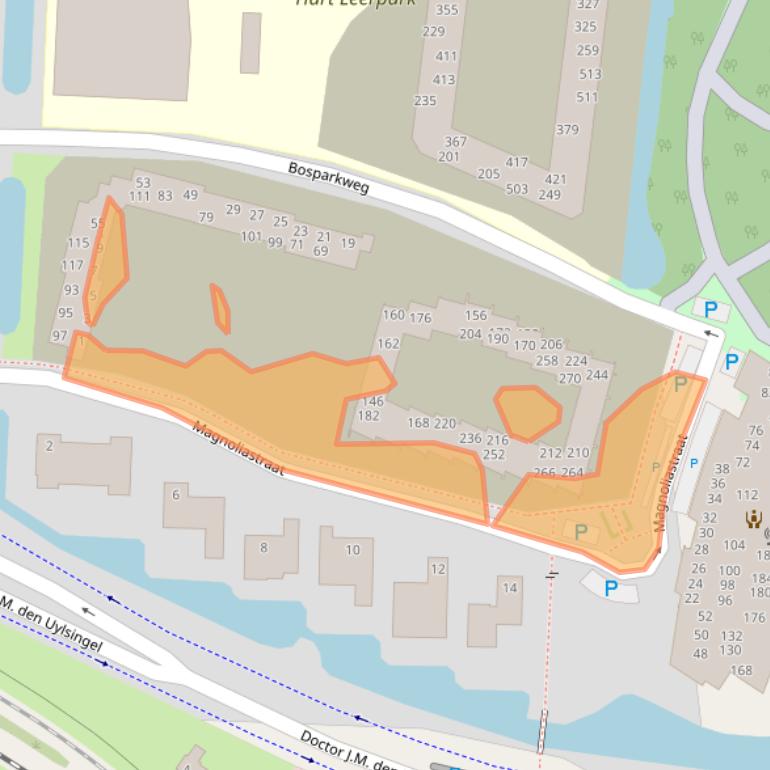 Kaart van postcodegebied 2404VS.