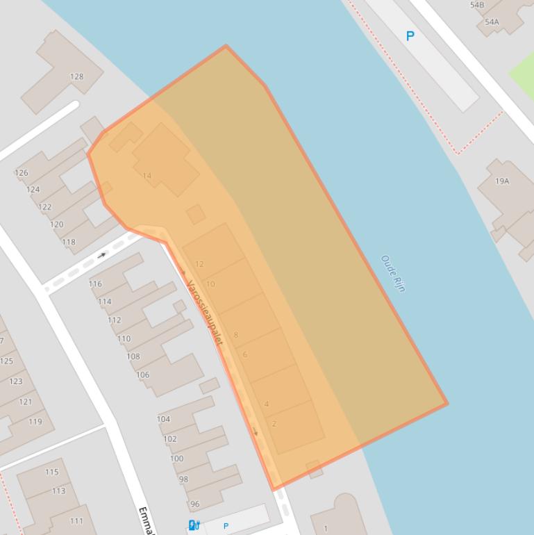 Kaart van postcodegebied 2405JD.