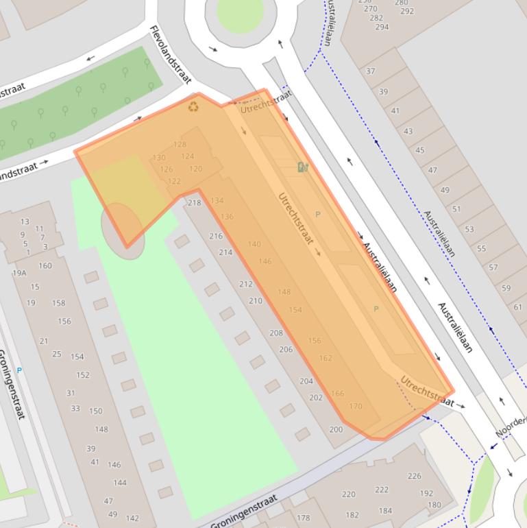 Kaart van postcodegebied 2408GK.