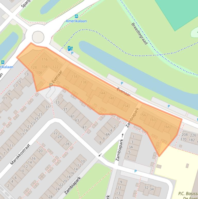 Kaart van postcodegebied 2408JS.