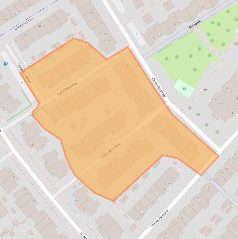 Kaart van postcodegebied 2408MH.